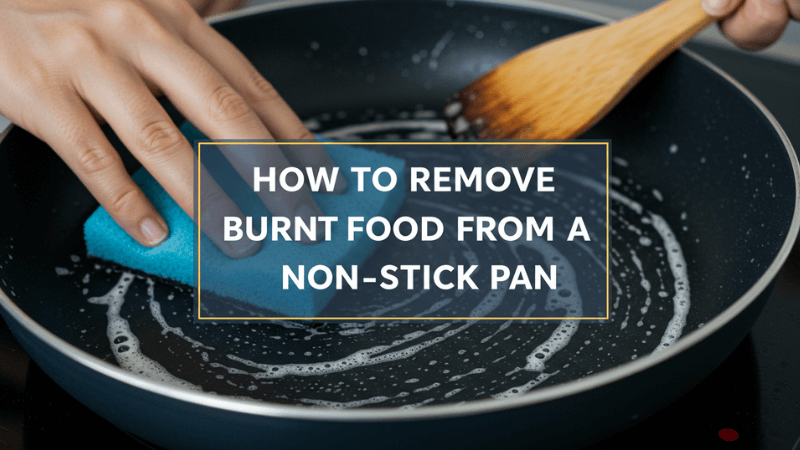 How to Remove Burnt Food from a Non-Stick Pan